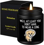 Homsolver Get Well Soon Gifts for Men,Funny Gifts for Him After Surgery,Feel Better Cheer Up Inspirational Gifts,Sandalwood Candle for Friends Dad Brother Coworker