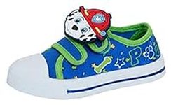 Paw Patrol Boys Canvas Pumps Blue/Green UK 7 Child