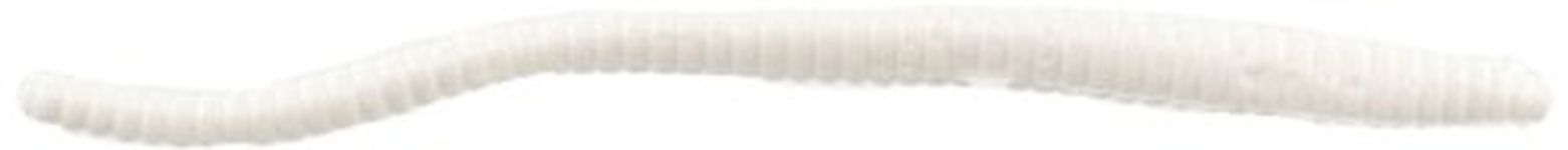 PowerBait Power Floating Trout Worm White 3in | 8cm