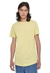Urban Classics Men's Shaped Long Tee T-Shirt, Vintagesun, L