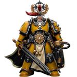 JOYTOY JT9138 Warhammer 40K The Imperial Fists, Imperial Fists Legion Praetor with Power Sword 1/18 Action Figures Soldier model