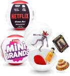Mini Brands Netflix capsule by ZURU, Surprise Toy with Collectible Minis, Blind Packaging, Iconic Show themed Minis (2 Capsules)