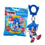 Just Toys LLC Sonic the Hedgehog Backpack Hangers, Multi, Small