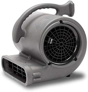 B-Air VP-50 1/2 HP 2950 CFM Air Mover for Janitorial Water Damage Restoration Equipment Stackable Carpet Dryer Floor Blower Fan Water Damage Equipment, Grey
