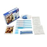 Truvision Home Professional Teeth Whitening Kit with Whitening Gel, Remineralization Gel, Mouth Tray and Activator Led Kit.