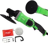 Maxshine M1300 Pro Rotary Polisher – 7” 1300W Car Buffer with 6-Speed Control, 5/8” Thread – Auto Detailing Tool for Cars, Trucks & SUVs, Paint Correction, Swirl & Scratch Removal, Glossy Shine