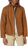 AquaGuard Men's Auxiliary Canvas Work Jacket, Duck Brown, X-Small