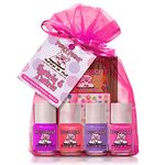 Piggy Paint Non-Toxic Girls Nail Polish Safe, Chemical Free, Swirls and Twirls Gift Set