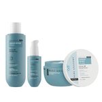 Bare Anatomy Damage Repair Shampoo + Hair Mask + Serum Kit | Repairs Damaged, Weak and Dry Hair | Contains Coconut Milk Protein | Sulphate & Paraben Free | Women & Men | 250ml + 250g + 50ml