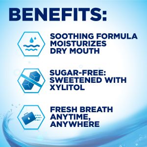 Biotène Dry Mouth Lozenges, Mint Flavor – 27 Count
