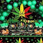Tiangrid 164 Pcs Weed Party Supplie