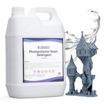 ELEGOO Photopolymer Resin Detergent 5KG, 3D Printer Resin Cleaner, Low Odor and Non-Toxic, Non-Flammable, Compatible with Most 3D Printing Resins & UV-curable Resins