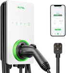 Autel MaxiCharger Level 2 EV Charger up to 40Amp, 240V, Indoor/Outdoor Fast Electric Vehicle Charging Station with Flexible 25-Foot Cable, NEMA 14-50 Plug (White)