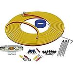 Stinger SEA4287 Marine Complete Amplifier Installation Kit 7-Meters of 8 Gauge Power + Ground