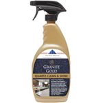 Granite Gold Quartz Clean & Shine Streak-Free Cleaner Deeps Cleans and Polishes All Quartz Surfaces Including Silestone, LG, and More, 710 mL (Pack of 1)