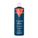 Valquer Shampoo Color and Shine Enhancer (for dyed hairs). With Wheat germ extract, integrated into a delicate and exclusive formula Zero% (salt, parabens, silicones), to revive hair color 400 Ml.