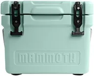 Mammoth Coolers Cruiser Series, Insulated Hard Ice Chest with Durable Double-Walled Rotomolded Construction, Great for On-The-Go Recreational Activities (Cruiser 15, Seafoam Green)