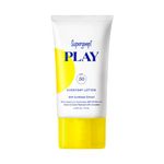 Supergoop! PLAY Everyday SPF 50 Lotion, 2.4 oz - Reef-Safe, Broad Spectrum Sunscreen for Sensitive Skin - Water & Sweat Resistant Body & Face Sunscreen - Clean ingredients - Great for Active Days