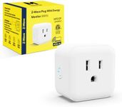 Minoston 800 Z-Wave Plug with Energy Monitoring, Z-Wave Plus Mini Outlet Built-in Repeater Range Extender, Z-Wave Hub Required, Alexa and Google Assistant Compatible (MP21ZP)