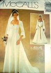 McCalls 3861 Misses Formal Wedding Medieval Princess Angel Sleeves Evening Dress Bridal Gown Pattern Prom Size 8-10-12-14 by McCall's