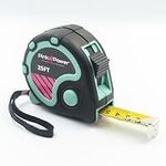 Pink Power 25ft Blue Tape Measure -