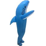 Inflatable Shark Costumes for a Halloween and Christmas Show Cosplay Jumpsuit