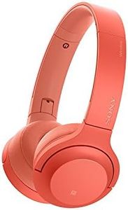 Sony WH-H800 h.Ear Series Wireless On-Ear High Resolution Headphones (International Version/Seller Warranty) (Red)