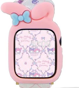 Sonix x Sanrio Apple Watch Cover | Bumper Case for Apple Watch | Protective Silicone Cover | Fits 38mm/40mm/41mm | My Melody - Pink