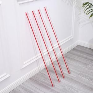 Gaahing 4Pcs Peel and Stick Clear Corner Guards, Self-Adhesive L-Shaped Outside Corner Shield for Wall Edge Furniture Door Frame Protector Bumper (3.9ft x 1.0in)
