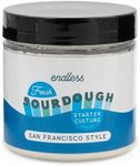 ENDLESS Fresh Live Sourdough Starter | San Francisco Style Heirloom Culture for Artisan Bread Baking | DIY Tasty Prebiotic Rich Low Carb Bread | No Wait Live Sourdough Starter Culture