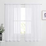 NICETOWN Sheer Panels with Rod Pock