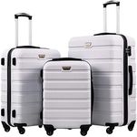 COOLIFE Luggage 3 Piece Set Suitcas