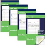 Joyberg 4 Pack Receipt Book, 10.6x1