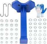 Orion Motor Tech Wheel Hub Removal Tool Kit, Universal Wheel Hub Shocker Compatible with 5 6 and 8 Lug Hubs, Wheel Hub Buster Tool with Nuts and Hooks