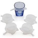 Small Silicone Stretch Lids 5 Pack 