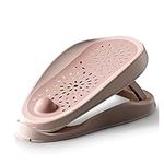 Coo11 Newborn Baby Bath Support Seat, Universal Bath Support 3 Stage Bather, Bath Rack Plastic Bathtub for Kids and Babies Portable Kids Safety Accessories Pink Ages: 0 to up to 2 Year