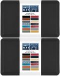 Sky Solutions Anti Fatigue Mat - Cushioned Comfort Floor Mats For Kitchen, Office & Garage - Padded Pad For Office - Non Slip Foam Cushion For Standing Desk (39-Inch 2-pack, Black)