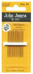 John James Milliners / Straws Hand Sewing Needles - Size 10 - 16/pk