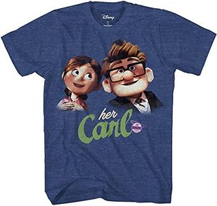 Disney Up Her Carl His Ellie Couples T-Shirt, Her Carl, Large