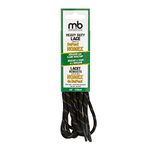 Moneysworth and Best Heavy Duty Nomex Shoe Lace, Black/Brown, 48-Inch