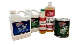 Fuel Tank Rescue & Sealer Kit, Complete Rust Remover, Cleaner, Metal Prep & Tank Sealer for Cars, Motorcycles, ATVs, Marine & Lawn Equipment 946ML -up to a 68ltr Tank