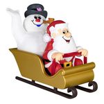 Hallmark Keepsake Christmas Ornament 2024, Frosty The Snowman Frosty and Santa Christmas, Movie Gifts