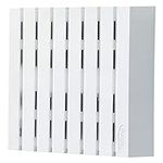 Broan-NuTone NuTone LA18WH Decorative Wired Two-Note Door Chime with Vertical Panels, White