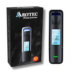 AROTEC Portable Pocket Breathalyzer High Sensitivity Sensor Quickly Accurately Testing LED Display Compact Convenient Contactless Alcohol Tester - 10 Sec Quick Breathalyzer - ARO-10