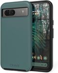 Crave Dual Guard for Google Pixel 8a Case, Shockproof Protection Dual Layer Case for Google Pixel 8a - Forest Green