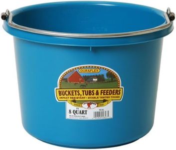 Miller Manufacturing P-8-TEAL - Cubos de plástico de 8 Cuartos de galón, Color Verde Azulado