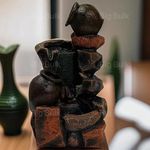 Big Bulk Cascading Table Top Fountain with Crystal Ball Fountain for Home Decor Indoor Outdoor Fountain Gifting(61 * 28 * 36 cm) (Design 14)