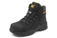 Cat Footwear Men's Everett S3 WR CI H Industrial Boot, Black, 11 UK