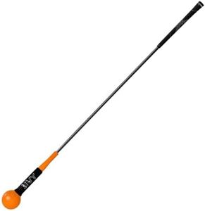 HVY Golf Swing Trainer,Golf Swing Training Aid for Improve Strength Tempo Balance and Flexibility,Golf Warm-Up Stick for Indoor&Outdoor Practice Chipping Hitting Golf Training Aid