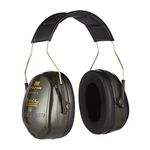 3M Peltor Optime II Comfort Earmuffs H520AC1, Ear Defenders Adults, Comfortable Fit with Reduced Pressure, Hearing Protection against noise levels in the range of 94-105 dB (SNR: 31 dB), black